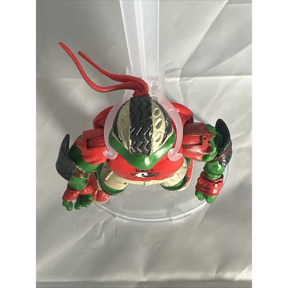 2003 MIRAGE STUDIOS NINJA TURTLE ACTION FIGURE RAFAEL MISSING BELT - Picture 4 of 6